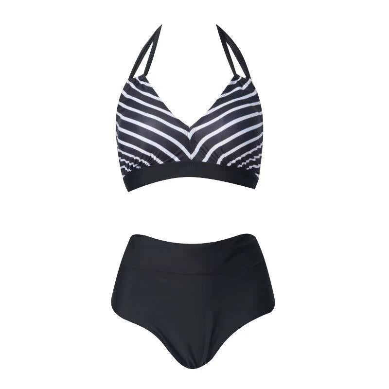 Damen Sportlicher Bikini-Top mit breiten Trägern EB