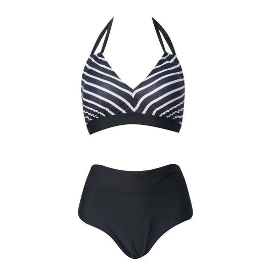 Damen Sportlicher Bikini-Top mit breiten Trägern EB