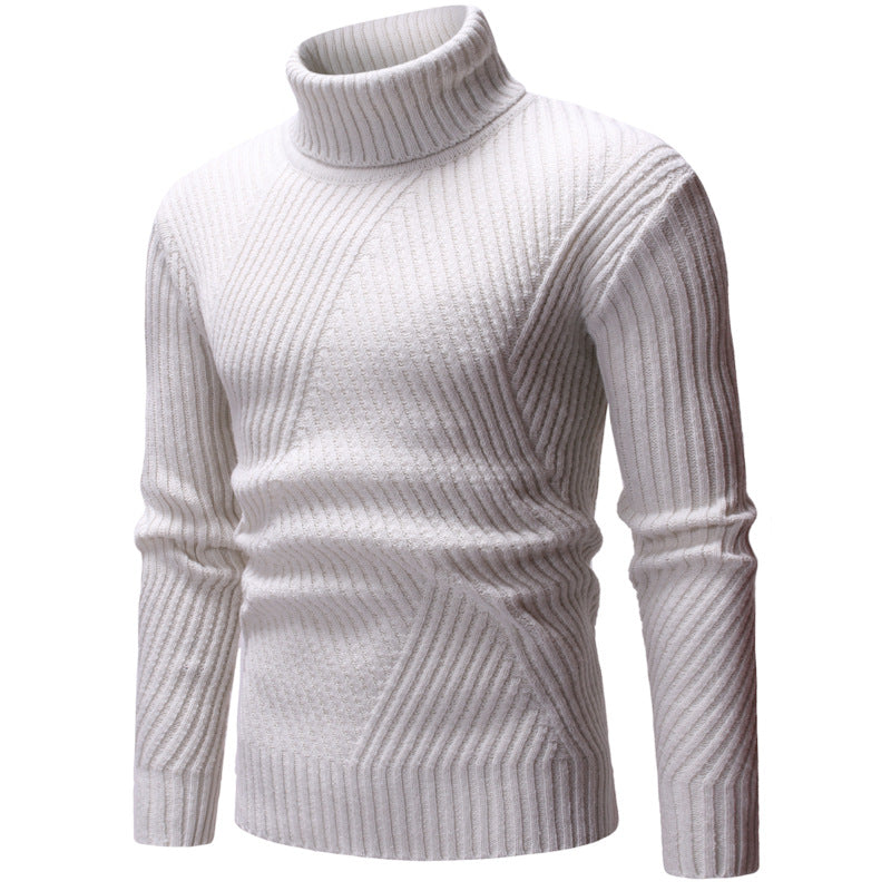 Damen Rollkragenpullover mit strukturiertem Design von EB