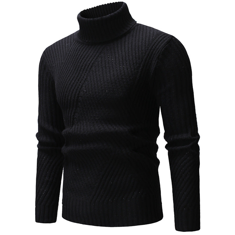 Damen Rollkragenpullover mit strukturiertem Design von EB