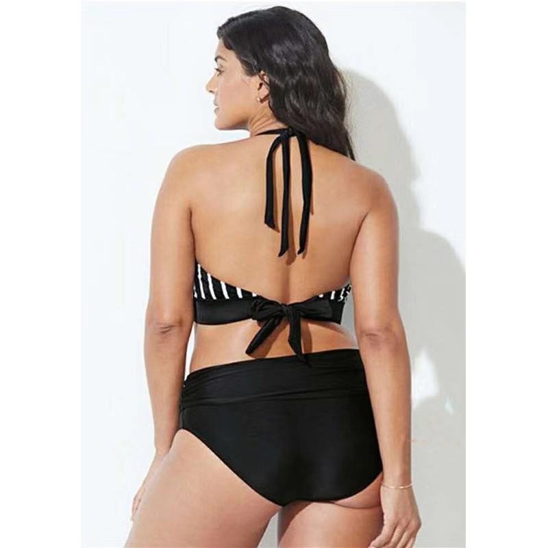 Damen Sportlicher Bikini-Top mit breiten Trägern EB