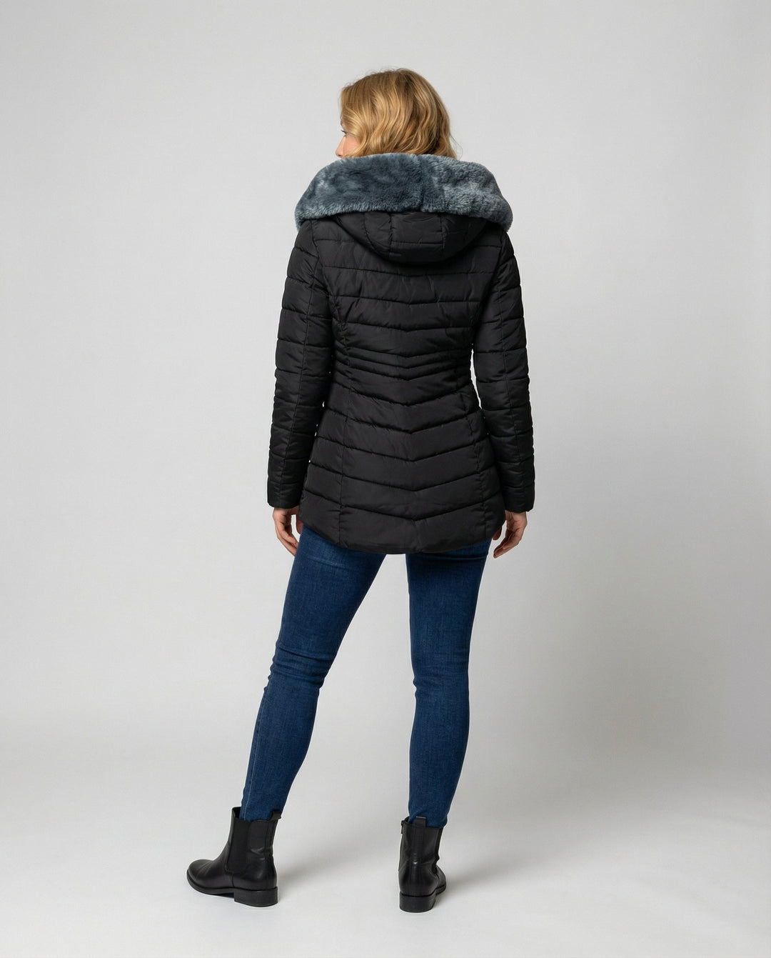 Lange Winterjacke Damen | EB