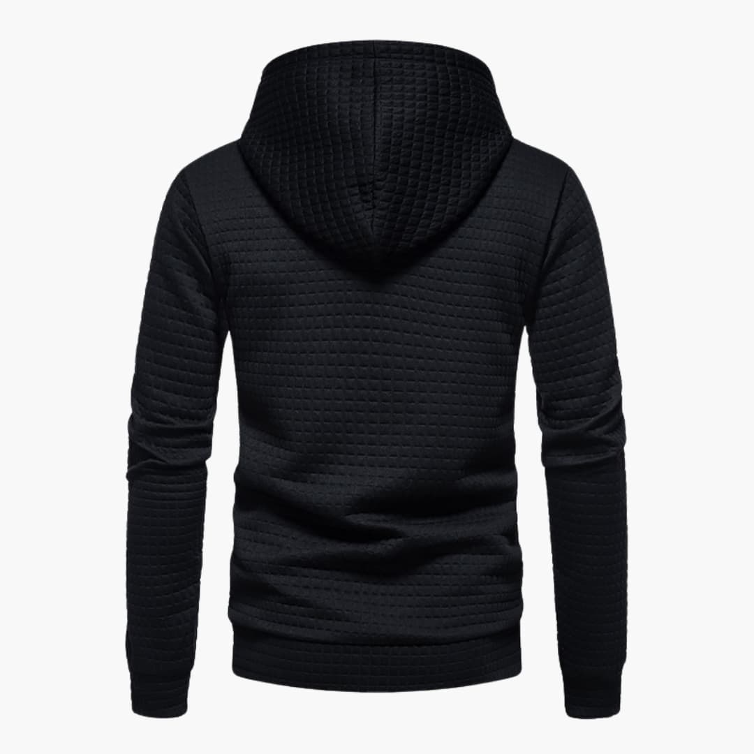 EB | Kapuzenpullover Kariert - Moderner Freizeit-Hoodie für Alltag und Sport