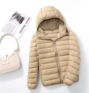 EB | Daunenjacke mit Kapuze für Damen
