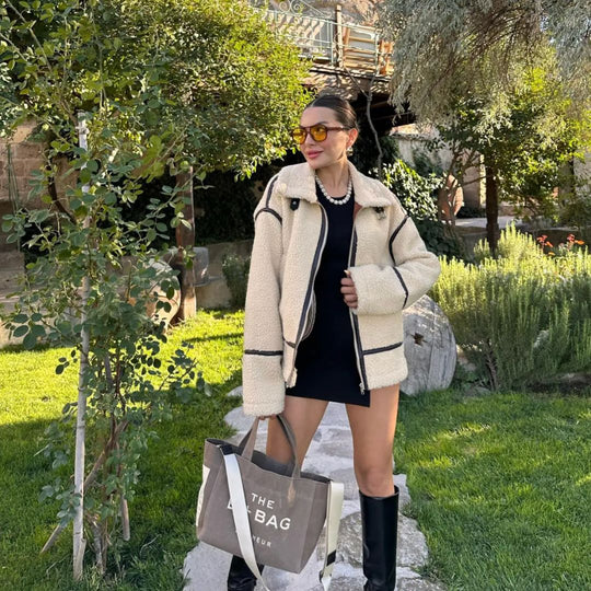 EB | Teddyjacke mit Gemütlichem Futter