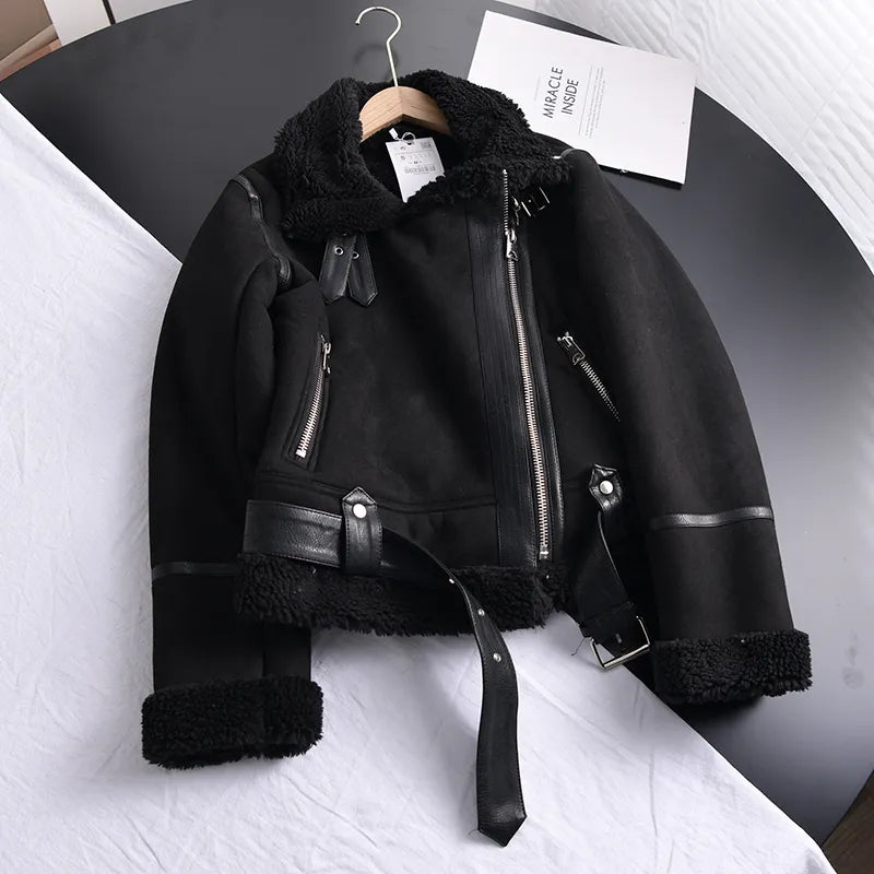 EB | Wildleder Winterjacke - Warm & Stilvoll