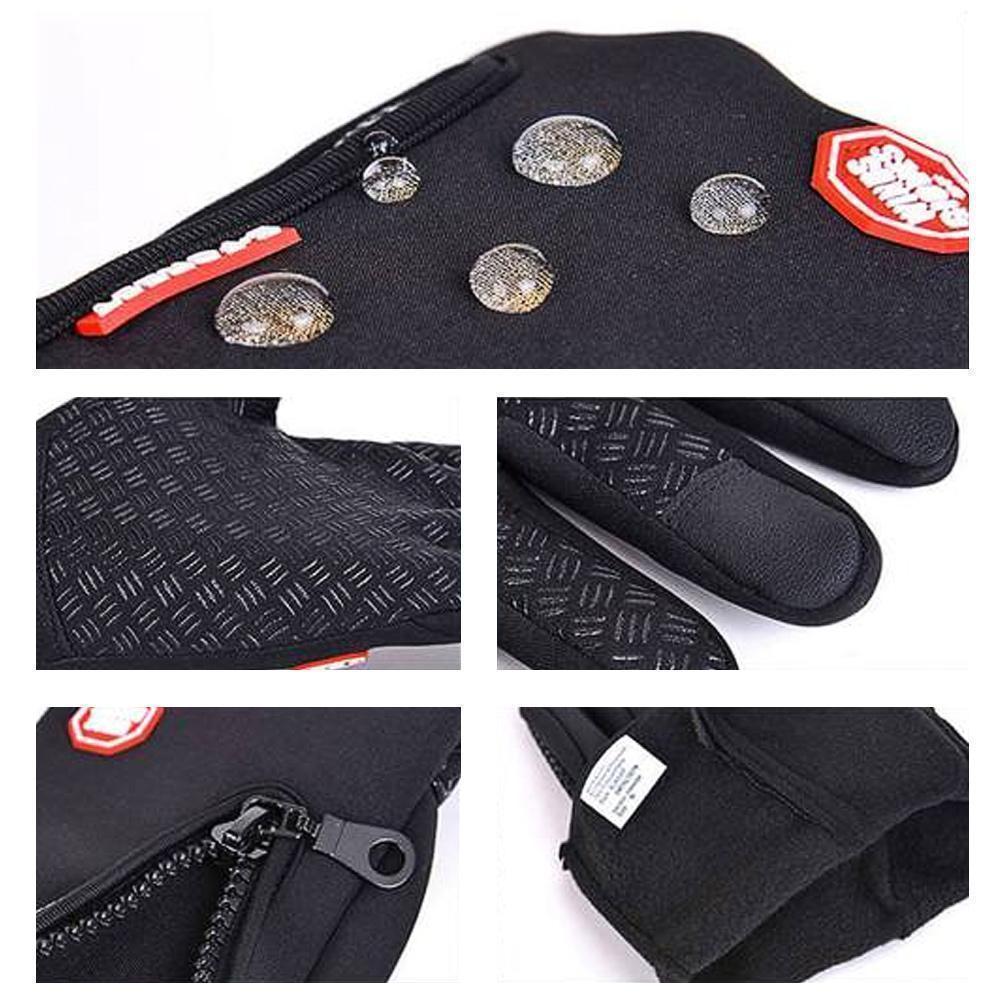 EB - Winddichte Touchscreens Thermohandschuhe, (2er-Pack)