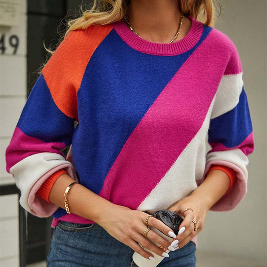 EB | Farbblock Pullover