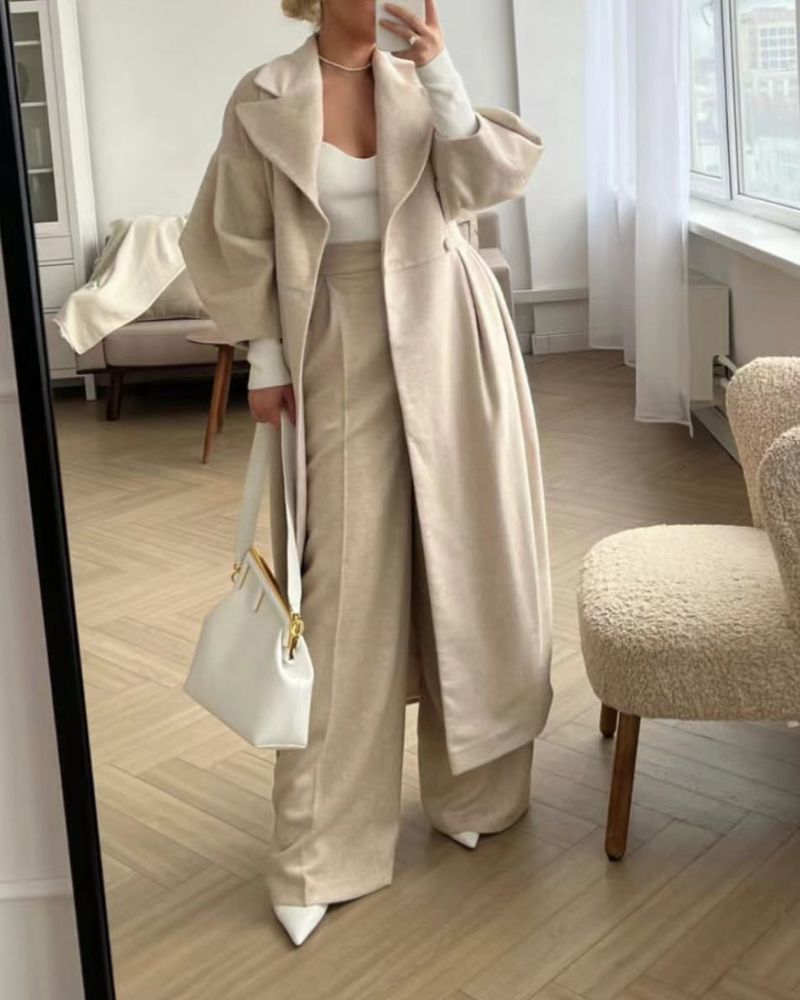 EB | Langer Wollmantel