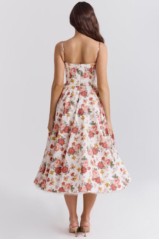 EB | Elegantes Schlankmachendes Kleid Für Damen