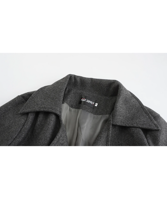 EB | Eleganter Männer-Doppelreiher-Mantel