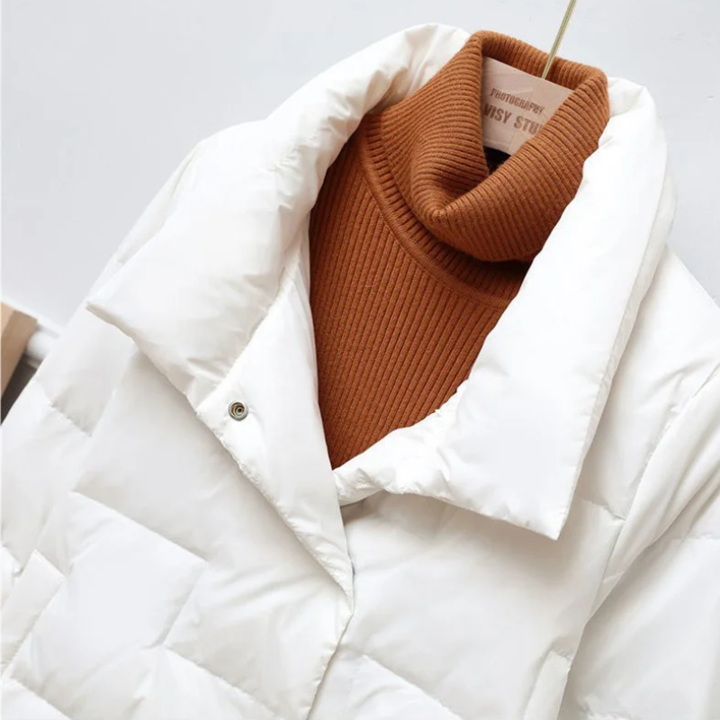 EB | Gequiltete Puffer - Rollkragen Pufferjacke