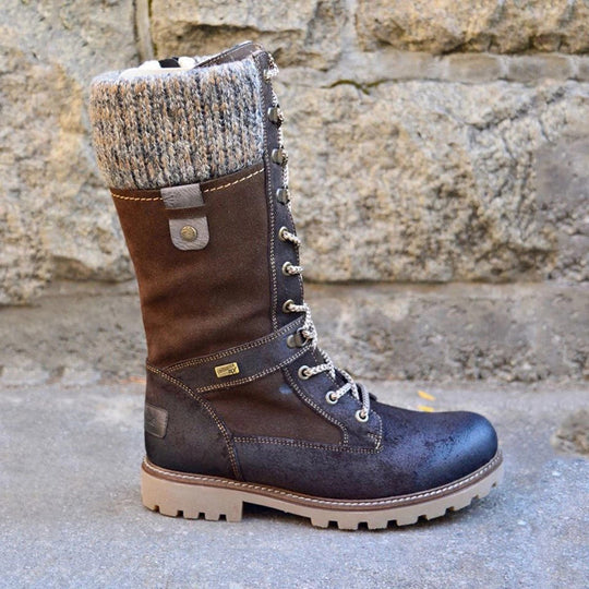 EB | Bis Kniehohe Kampfstiefel für Damen