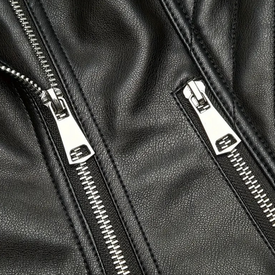 EB | Fake-Leder Bikerjacke für Frauen