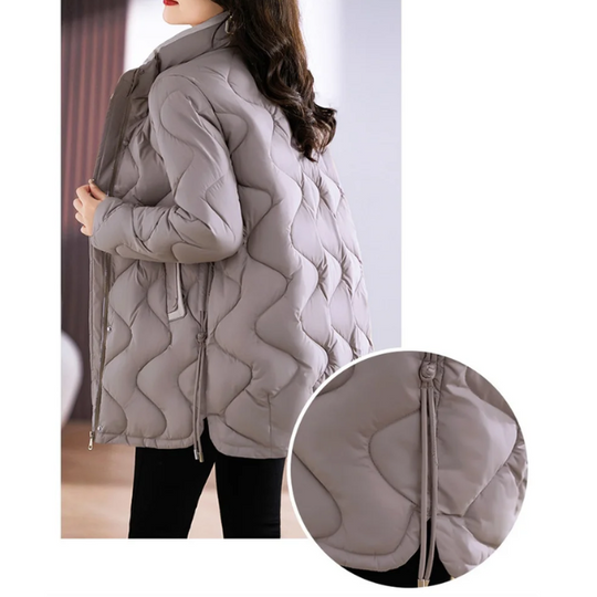 EB | Elegante gesteppte Jacke mit Stehkragen für einen Smart-Look Ideal für Herbst/Winter