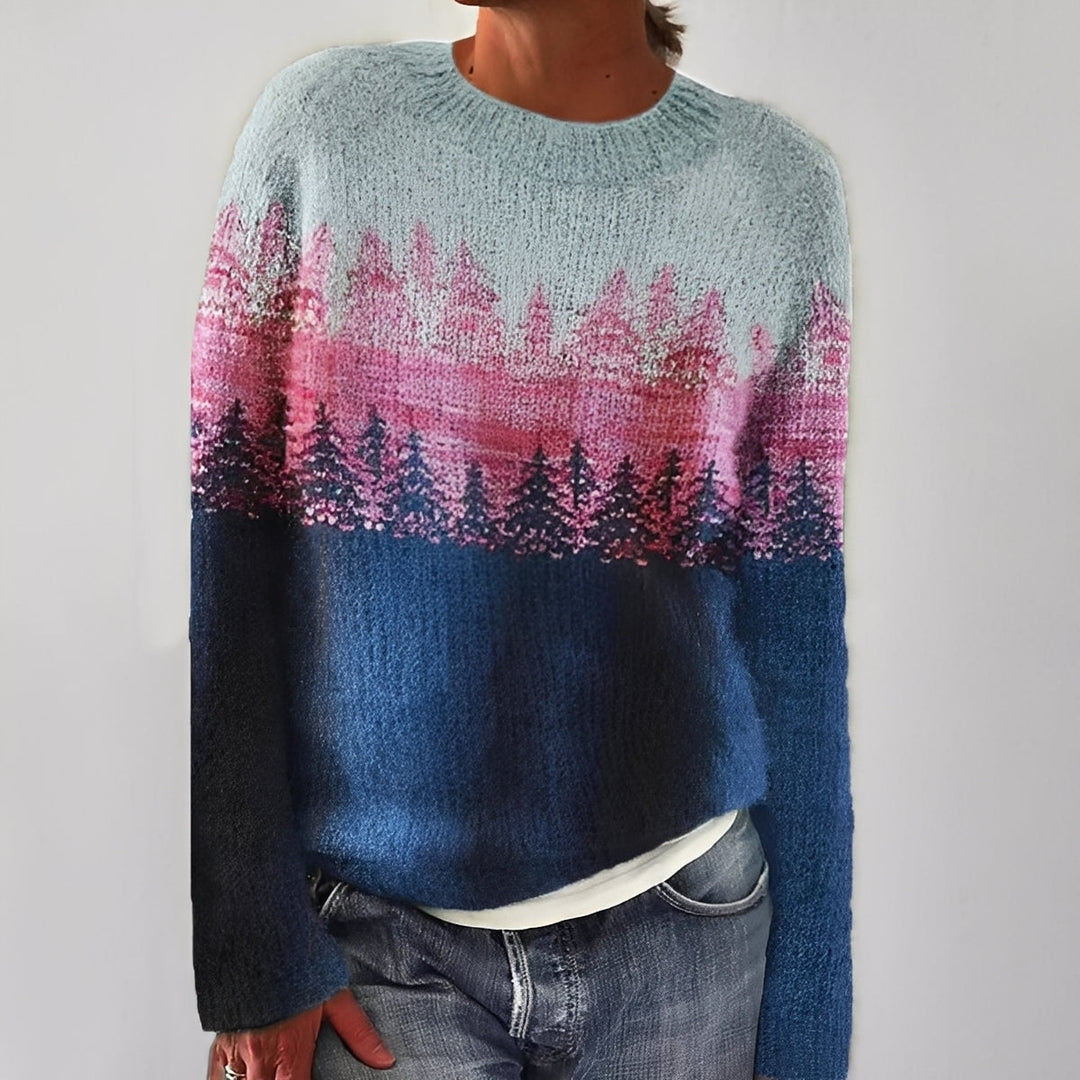 EB | Klassischer Damenpullover mit Muster