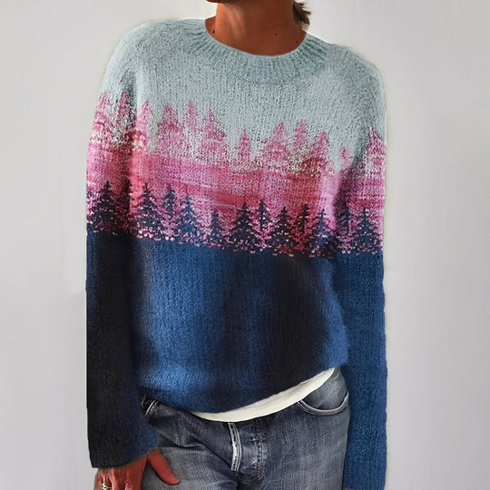 EB | Klassischer Damenpullover mit Muster