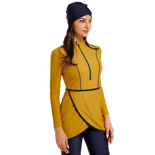 EB | 3 Teile Set Halal Bademode Badeanzug Burkini Badeoutfit