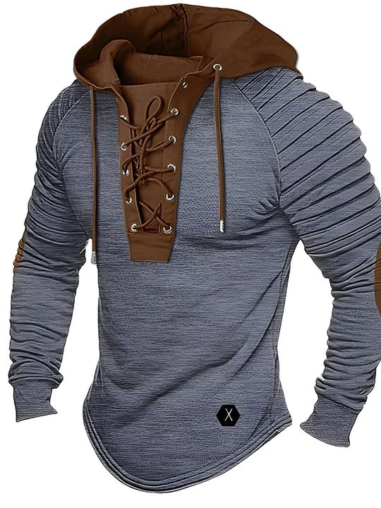 EB | Legerer Strickpullover mit Kapuze für Herren