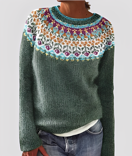 EB | Damen-Wollpullover, elegant und locker geschnitten