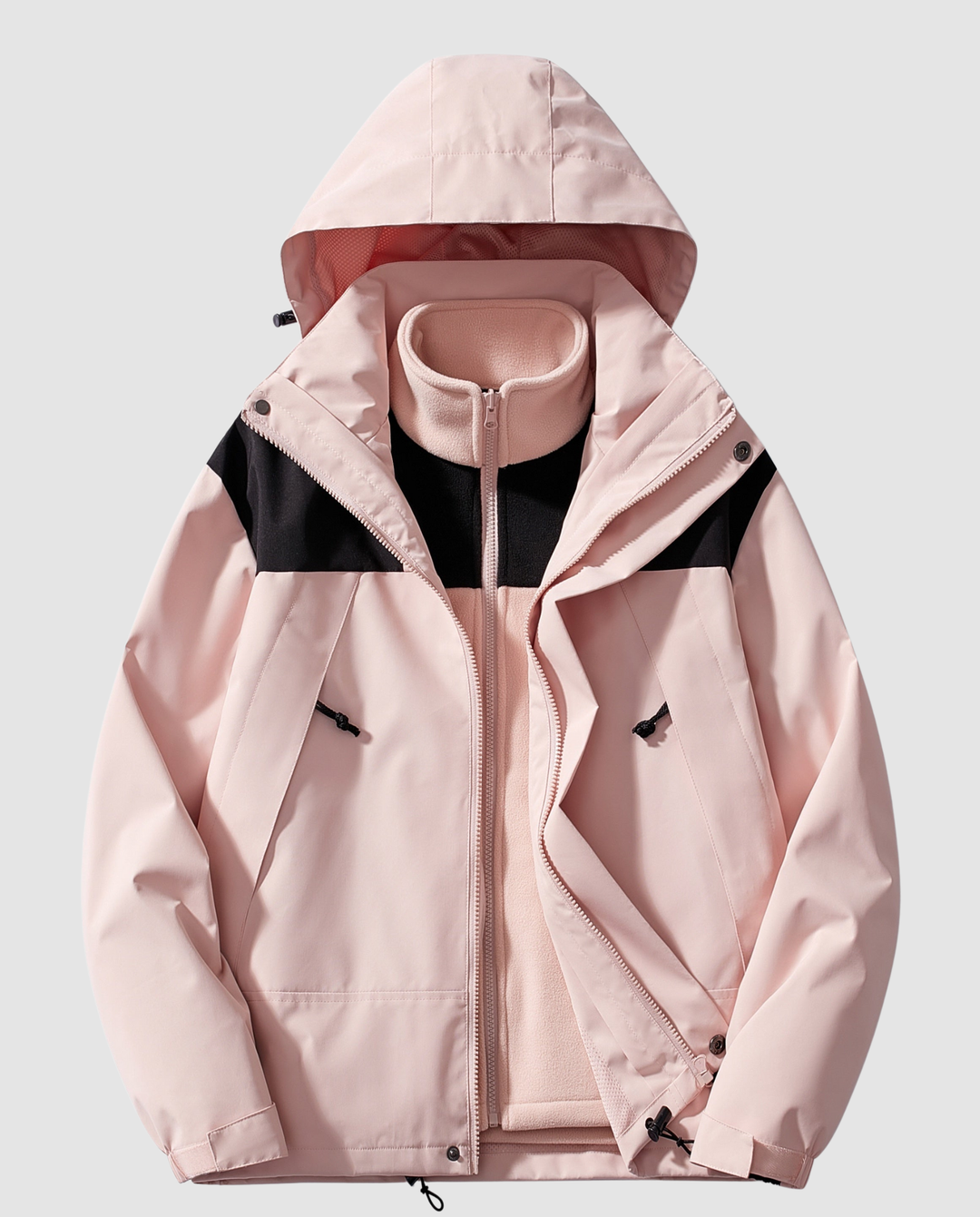 Warme Damen Winterjacke Fleece | EB