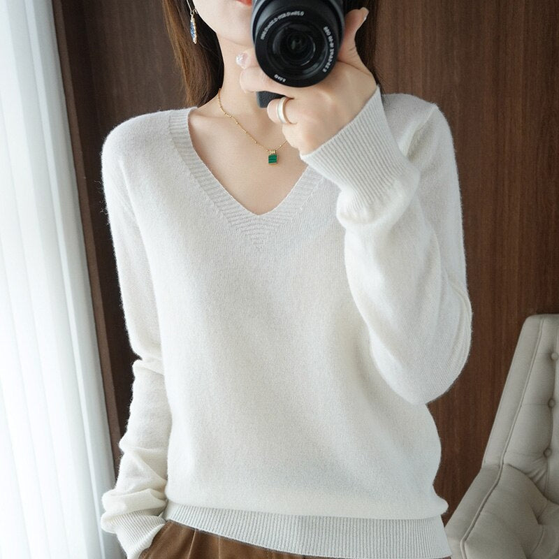 EB | V-Ausschnitt Pullover