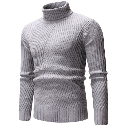Damen Rollkragenpullover mit strukturiertem Design von EB
