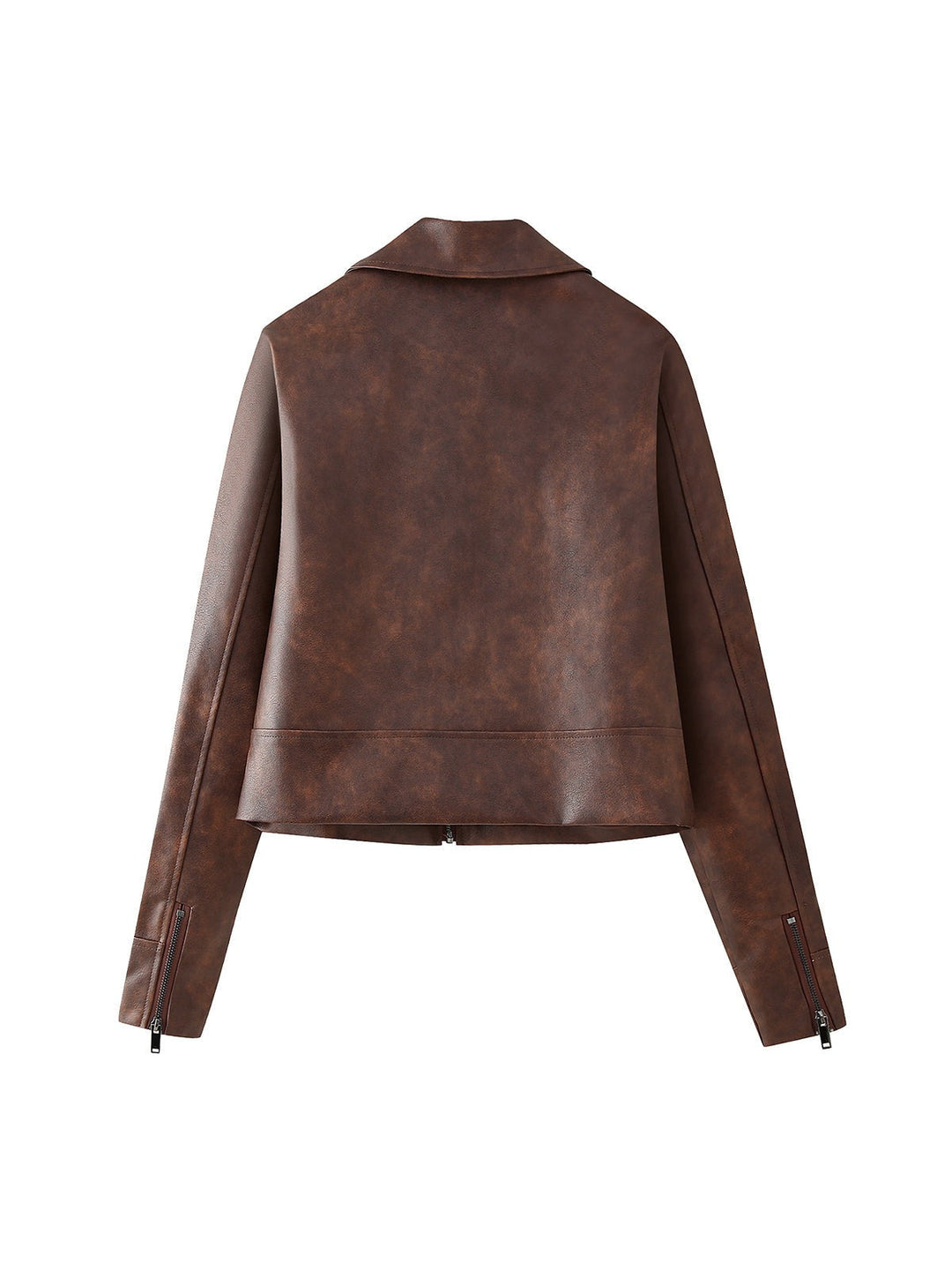 EB | Lederjacke & Kurzes Rock Koordinationsset