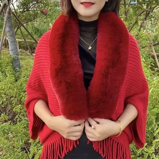 EB | Stilvoll Gestrickter Schal für Frauen 