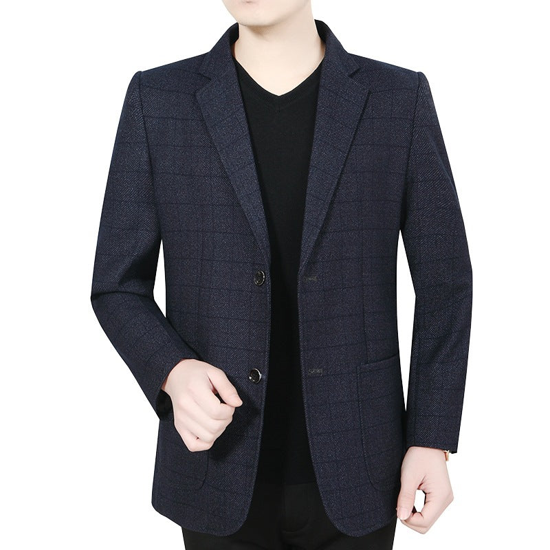 Herren Sakko Glencheck Slim Fit mit leichter Innenfütterung EB