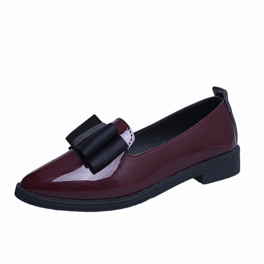 Damen elegante Slipper mit dekorativem Schleifendetail EB
