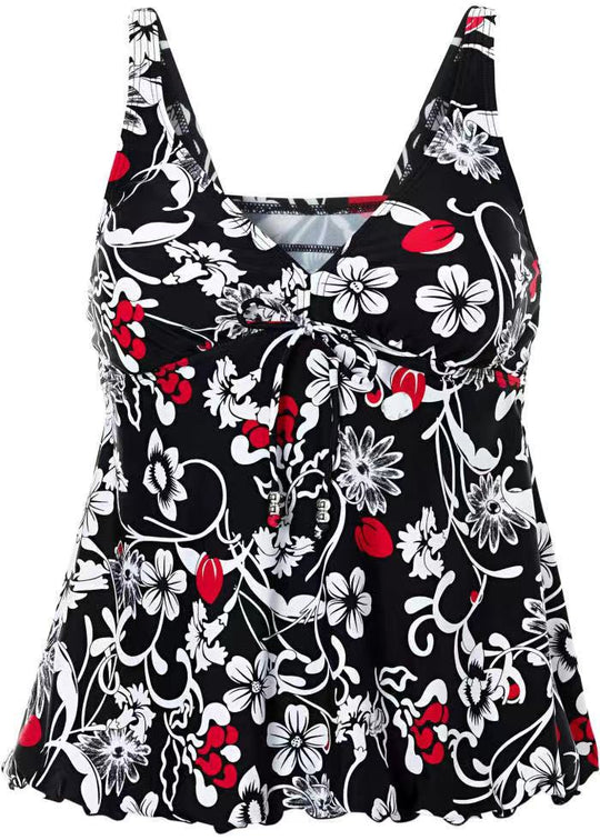 Damen Floral Tankini-Oberteil EB