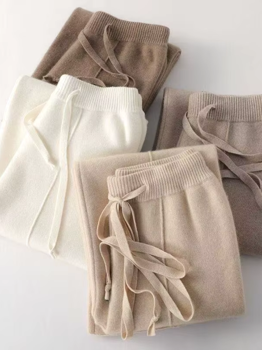 EB | Die Strickhose mit Weitem Bein für Stilvolle Gemütlichkeit