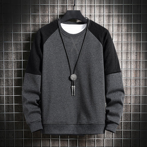 Herren sportlicher Sweatshirt mit einzigartigem Design EB