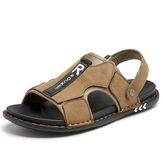Herren Komfortable und stylische Freizeitsandalen mit verstellbarem Riemen EB