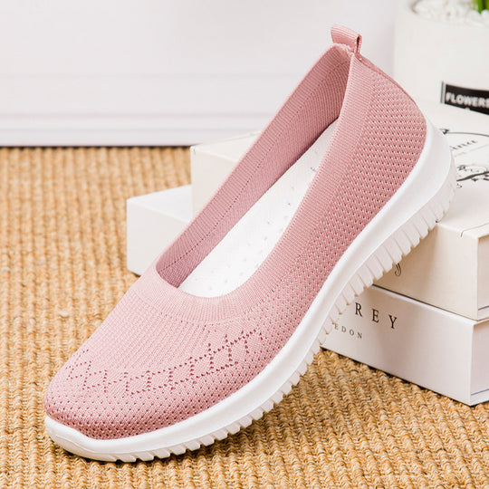 Damen Bequeme Ballerinaschuhe EB