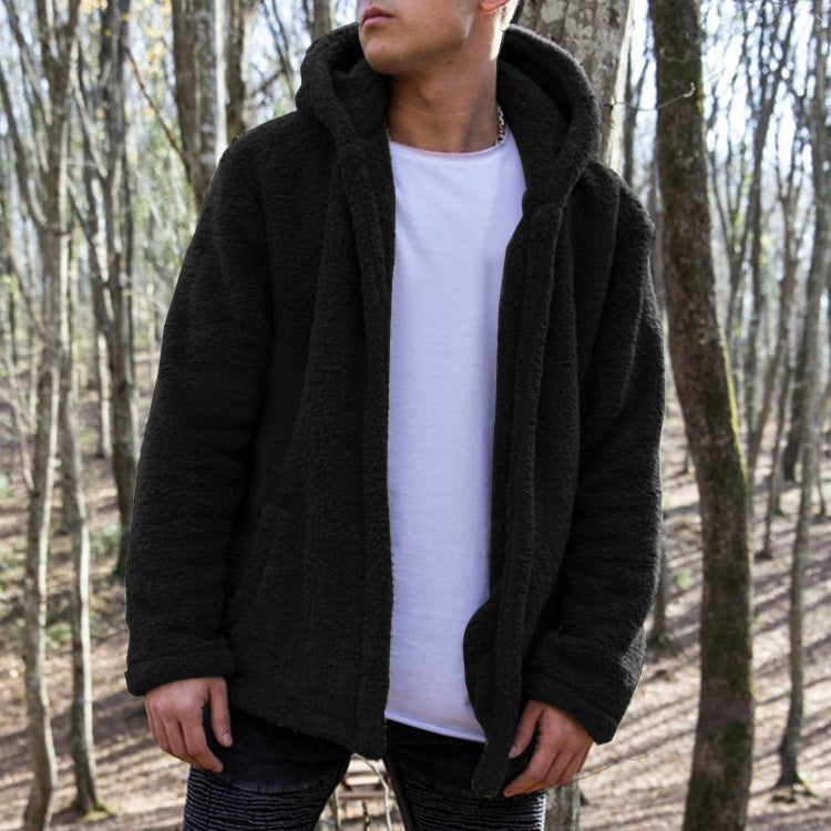 Herren Kuschelige Fleecejacke EB