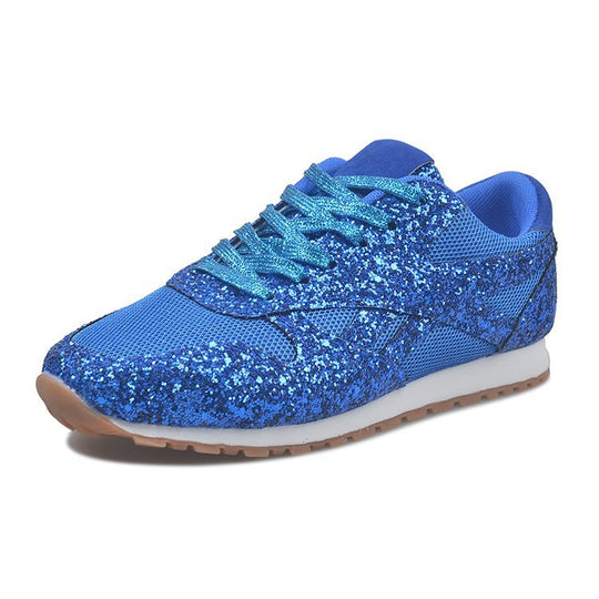 Damen Glitzernde und atmungsaktive Sneakers EB