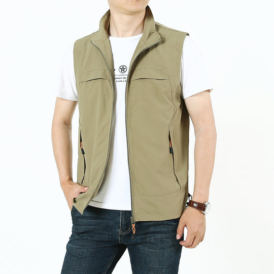 Herren Ärmellose Field‑Utility‑Weste EB