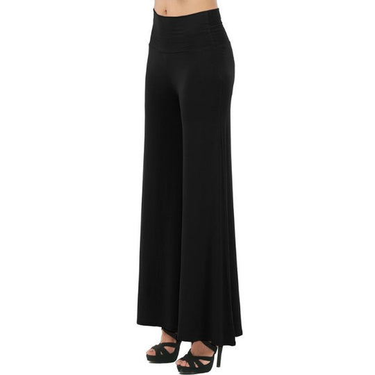 Damen Weit geschnittene Jersey-Hosen EB