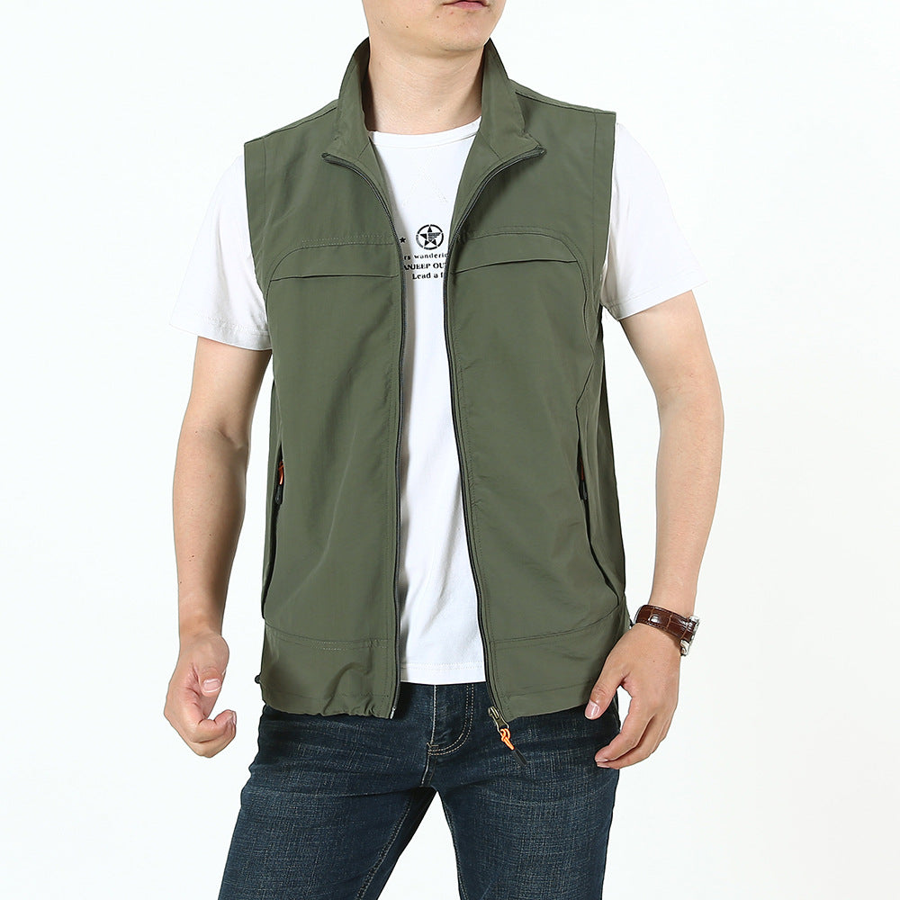 Herren Ärmellose Field‑Utility‑Weste EB