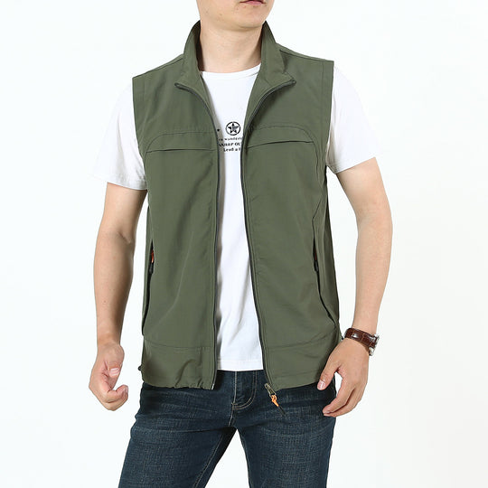 Herren Ärmellose Field‑Utility‑Weste EB
