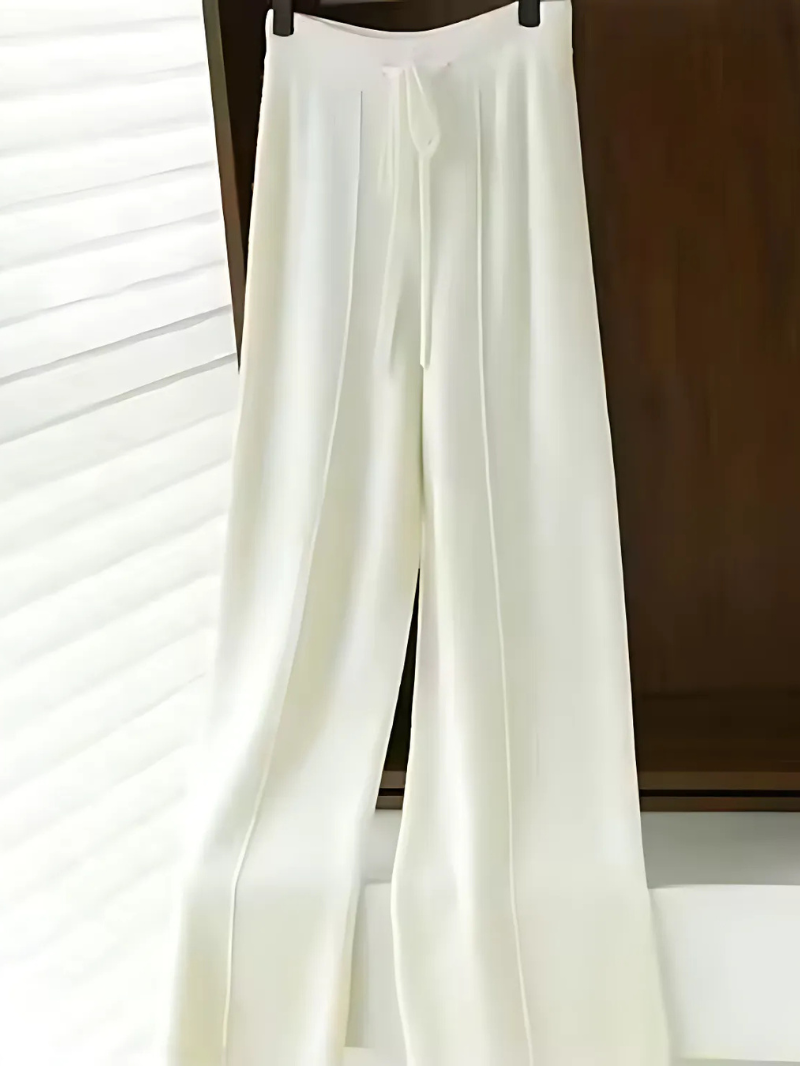 EB | Die Strickhose mit Weitem Bein für Stilvolle Gemütlichkeit