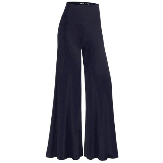 Damen Weit geschnittene Jersey-Hosen EB
