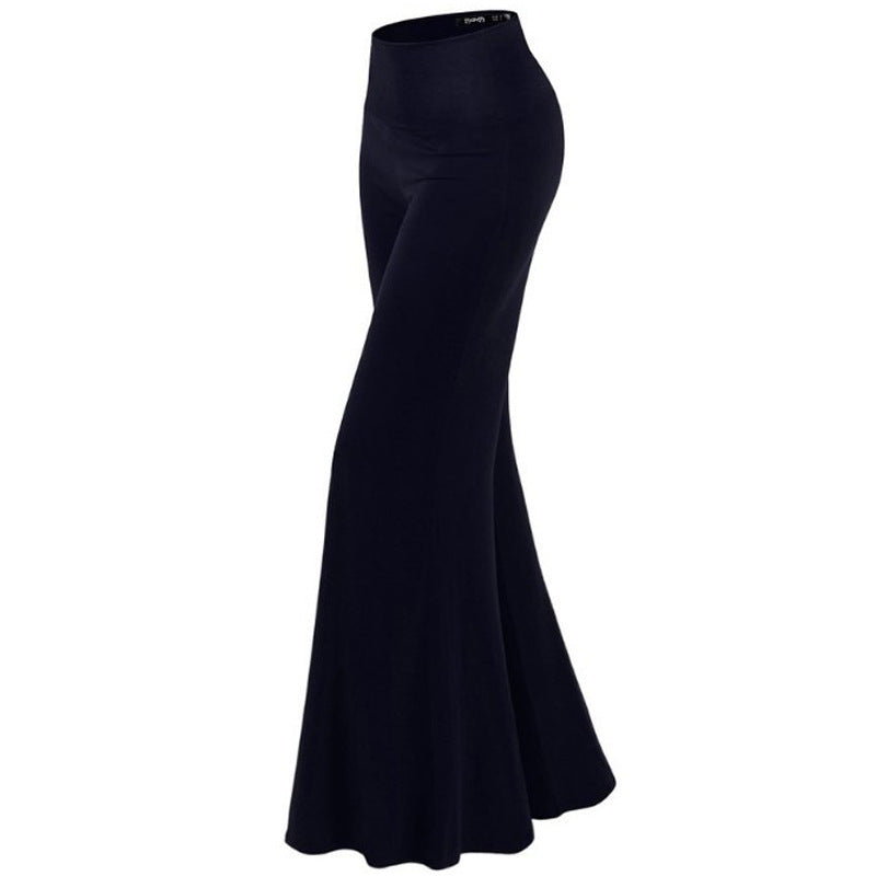 Damen Weit geschnittene Jersey-Hosen EB