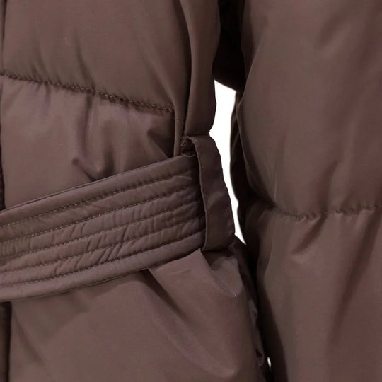 EB | Warme Pufferjacke mit Gürtel Leicht und Stilvoll Perfekt für Kalte Tage