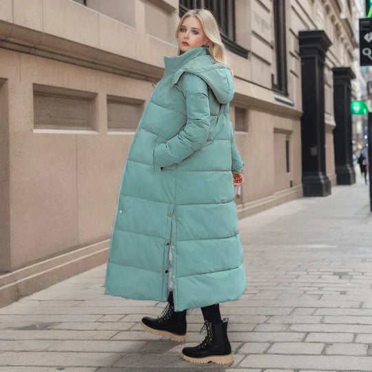 EB | Damen Winter Lange Jacke