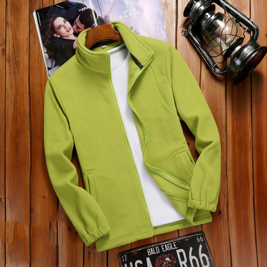 EB | Fleecejacke Damen Reißverschluss-Fleece mit Stehkragen