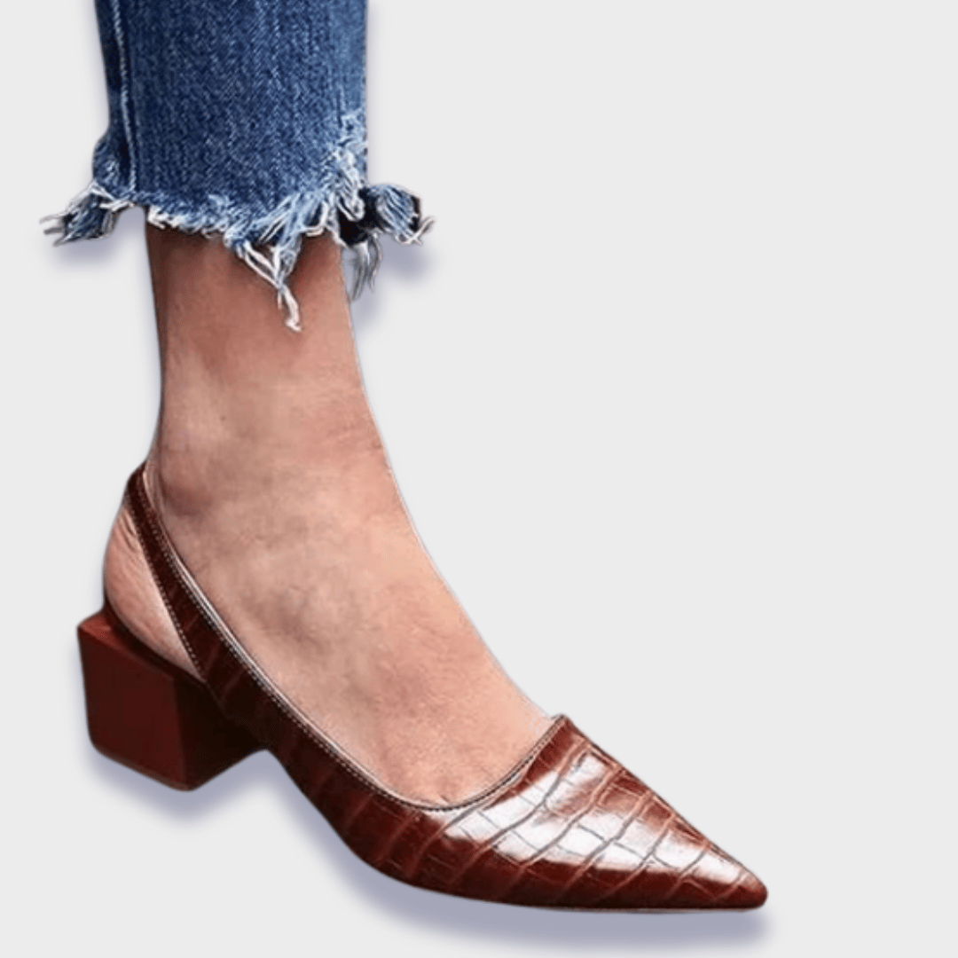Premium Synthetikleder Orthopädische Pumps EB