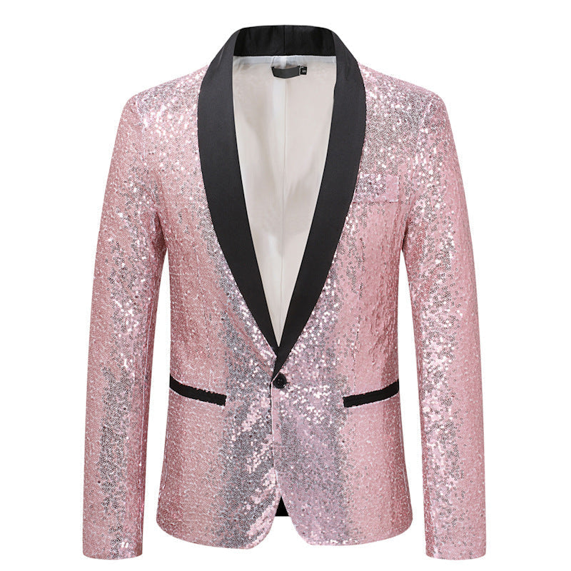 EB | Stilvoller Pailletten-Blazer für Herren